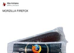 Enlace a MORZILLA FIREFOX, por @Miss_Antropica