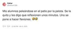 Enlace a Éste es el nivel de la educación, por @esther41280