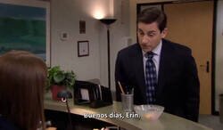 Enlace a Michael Scott hablando en español es TOP3 momentos de The Office