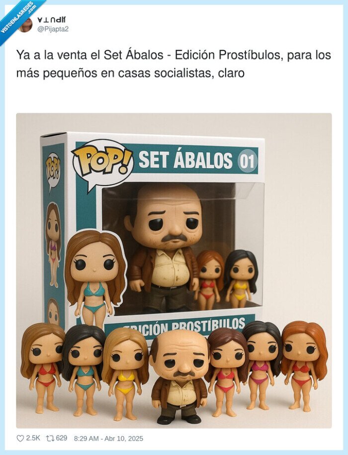prostíbulos,socialistas,pequeños,edición,ábalos,funko,iaa