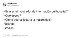 Enlace a Clases rápidas de maternidad, por @T_Stockmann