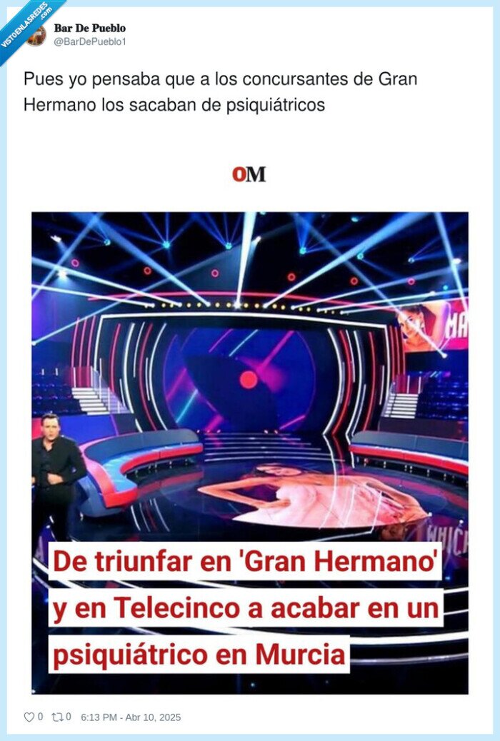 psiquiátricos,concursantes,gran hermano