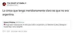Enlace a ¿Una argentina muda?, por @iSaBeLIiFaKe1