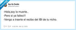 Enlace a Ni muerto te libras del IBI, por @BarDePueblo1