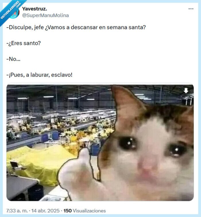 semana santa,jefe,descansar