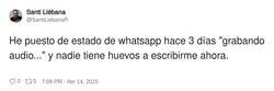 Enlace a Podría ser mi madre, por @SantiLiebanaR