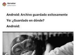 Enlace a A saber, por @Memakker