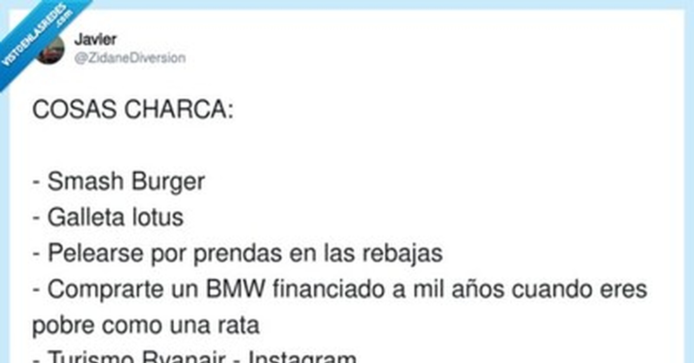 ¿Sabías lo que significa ser charca? Pues aquí tienes una buena lista