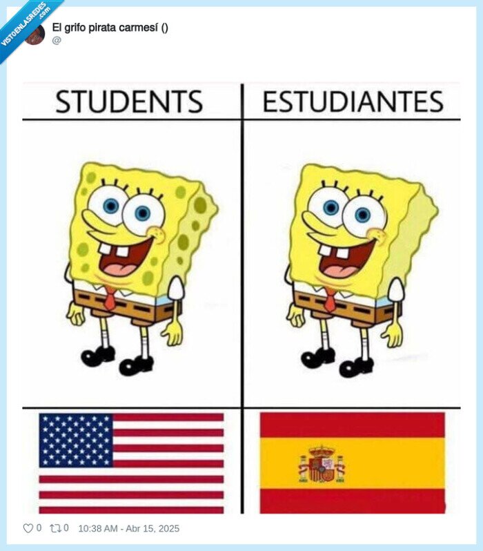 bob esponja,agujero,usa,eeuu,españa,estudiantes