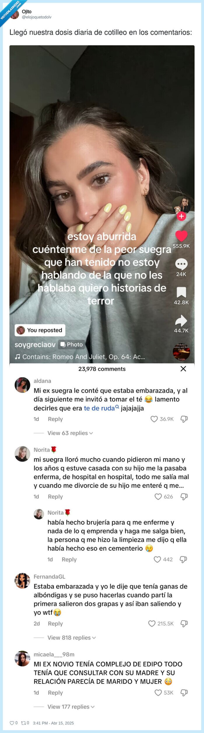 comentarios,cotilleo,suegras,malas