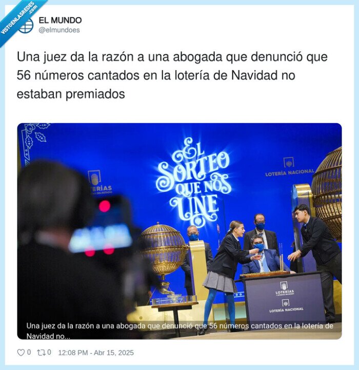 denunciar,premiados,números,cantados,lotería,abogada