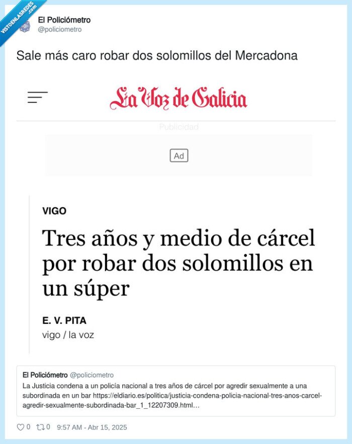 prision,agresion sexual,mercadona,robar,caro