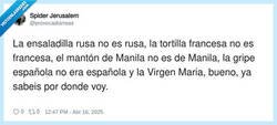 Enlace a Mensaje captado, por @provocadiarreas