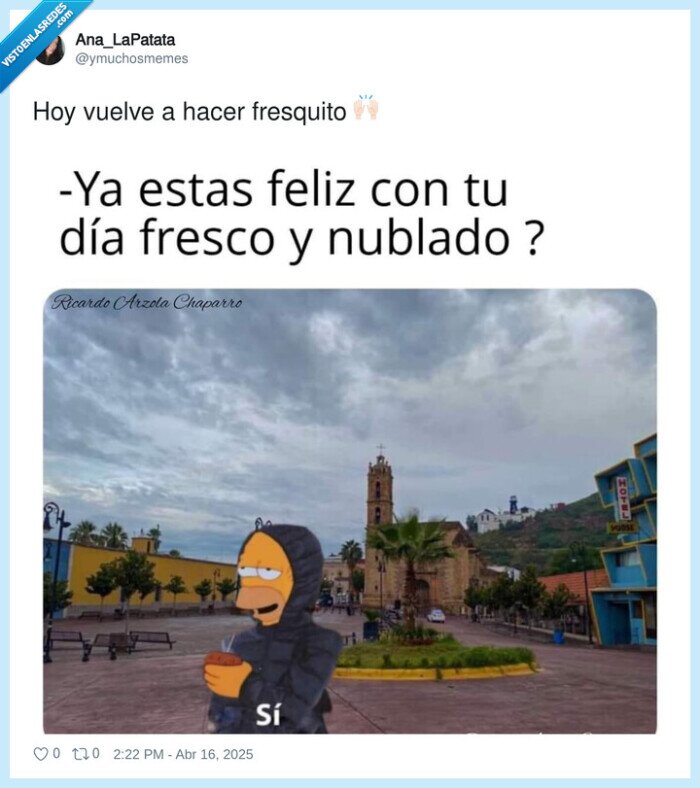 fresquito,nublado,semana santa