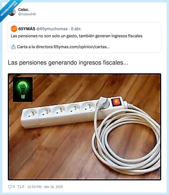 generando,pensiones,ingresos fiscales