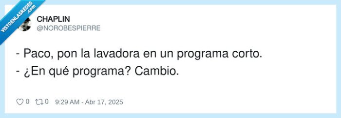 lavadora,programa,cambio,paco,corto