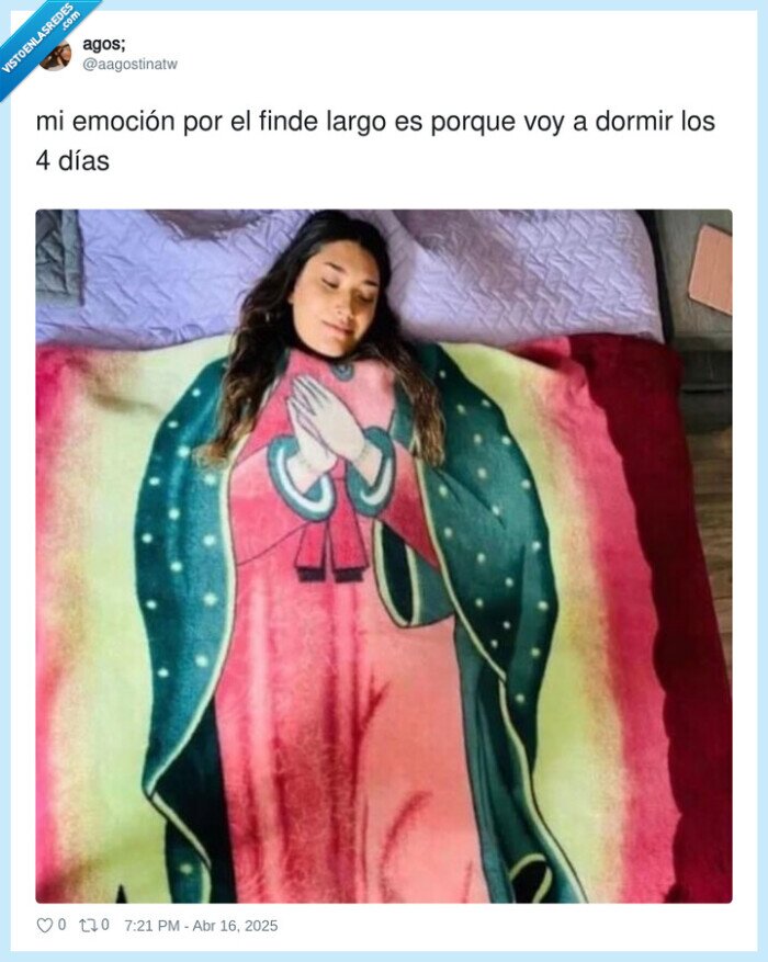 emocion,dormir,semana santa,virgen