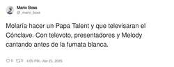 Enlace a Papa Talent, son capaces, por @_mario_boss