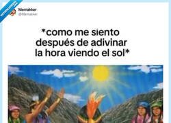 Enlace a El dios del Sol, por @Memakker