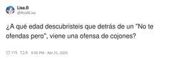 Enlace a Llevo años sufriéndolo, por @Ana9Lisa