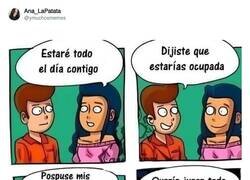 Enlace a Cuando te chafan los planes, por @ymuchosmemes