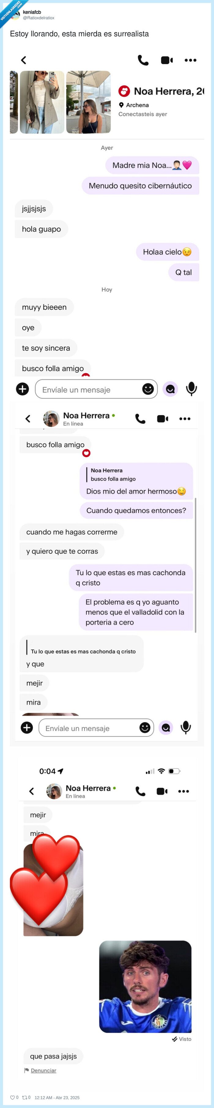 ligar,venirse,rapido,precoz,conversación