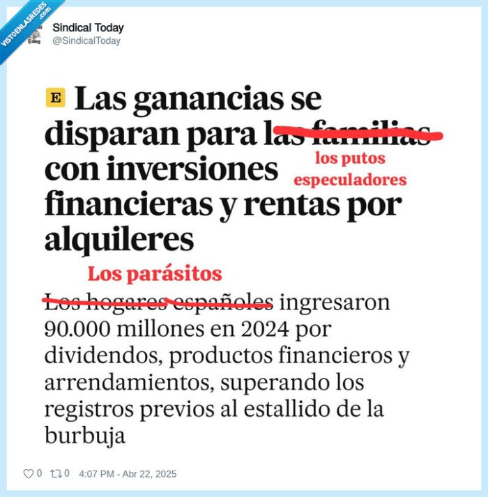 ganancias,ricos