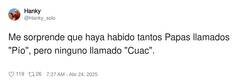 Enlace a Pues también es verdad, por @Hanky_solo