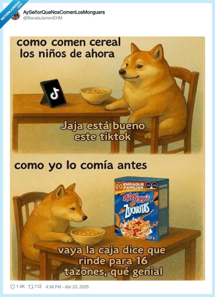 cereales,tiktok,leer