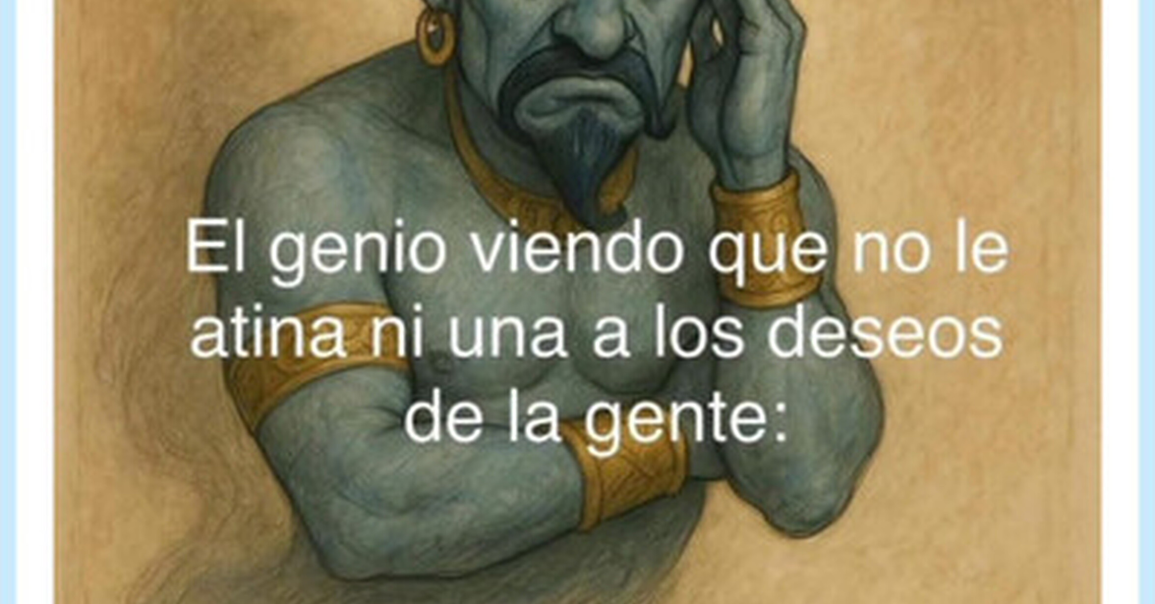 Ha sido una semana estresante para él, por @Javisness