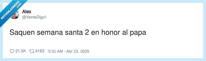 semana santa 2,honor,papa