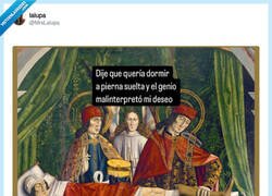 Enlace a Suelta está la pierna, por @MrsLalupa