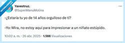Enlace a ¿Qué sabrá ese? por @supermanumolina