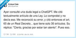 Enlace a Gente, no os fiéis de ChatGPT