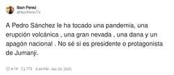 Enlace a Un poco gafe sí es, por @IbonPerezTV