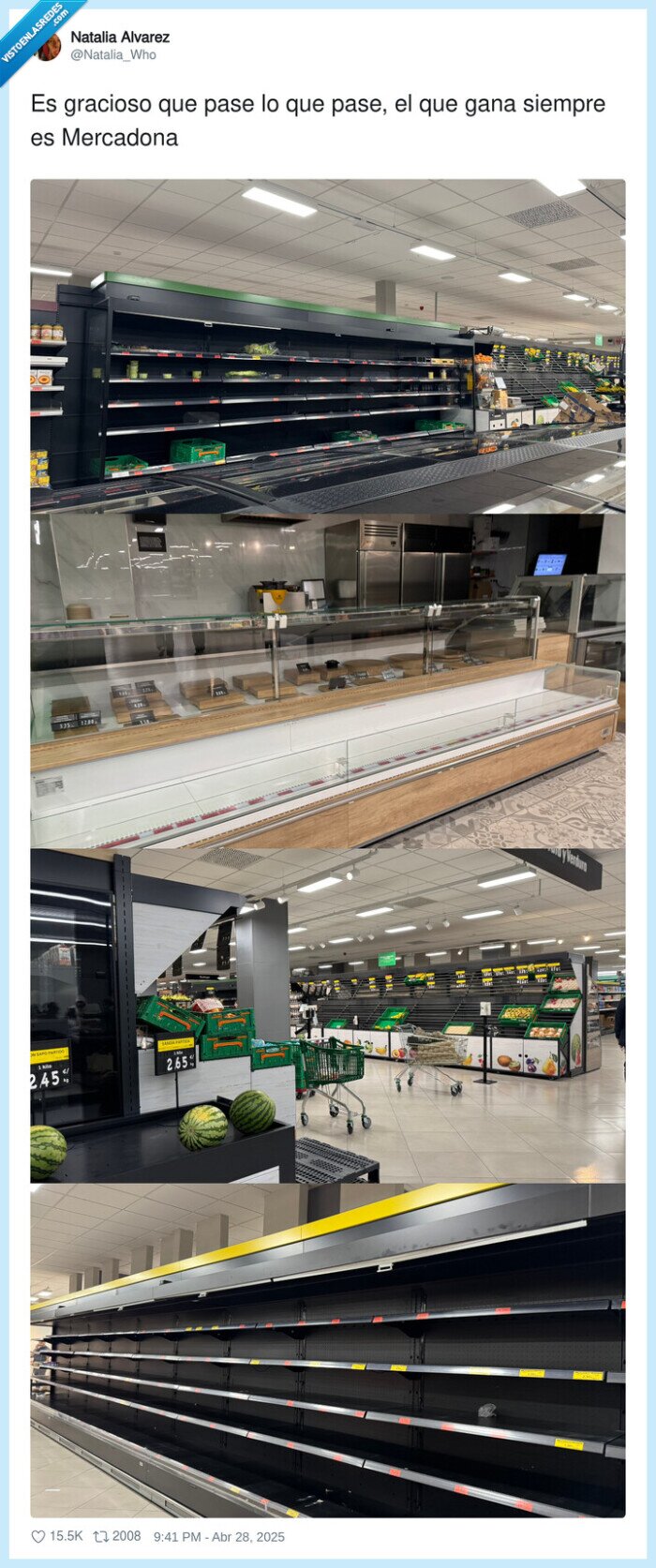 mercadona,gracioso,estanterías,vacías