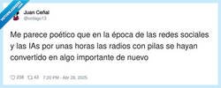 Enlace a Volveremos a la prehistoria, por @ordago13