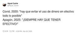 Enlace a Yo por si acaso ya tengo todos mis ahorros debajo del colchón, por @Aquel_Coche