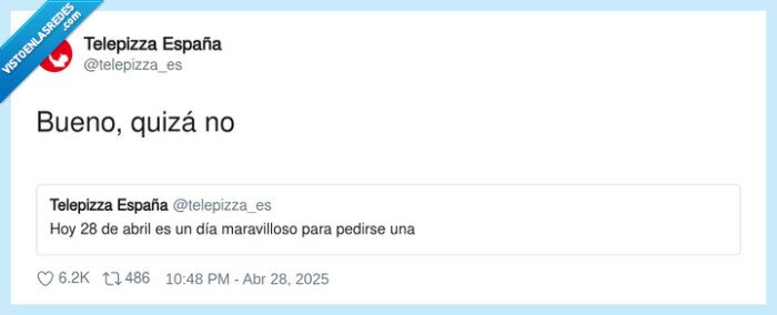 apagón,pizza,telepizza,día maravilloso