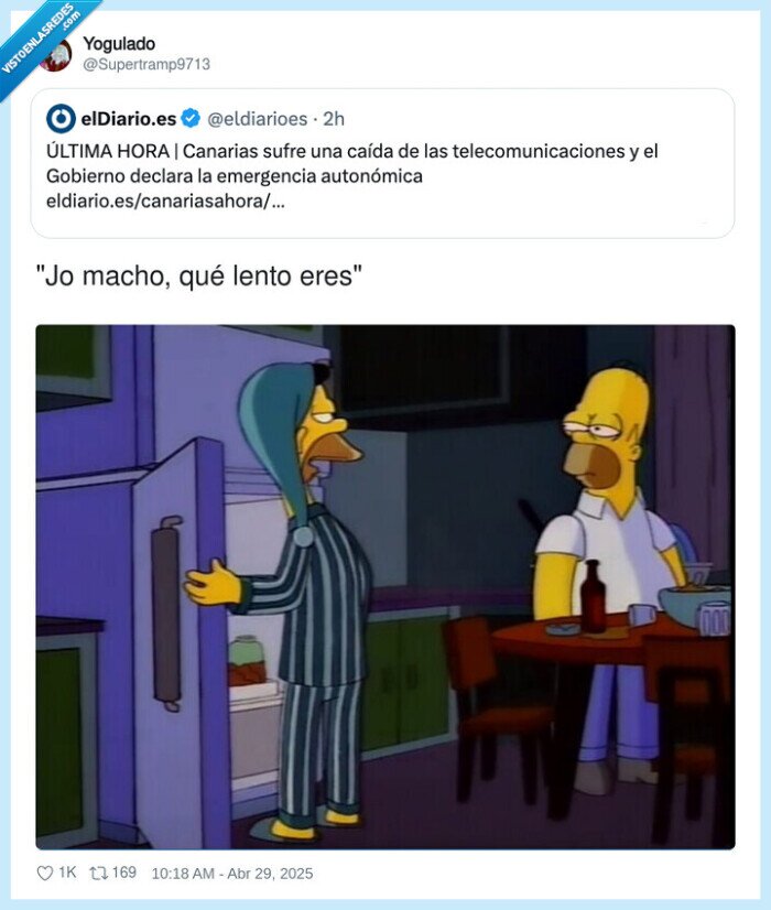 retraso,canarias,apagón