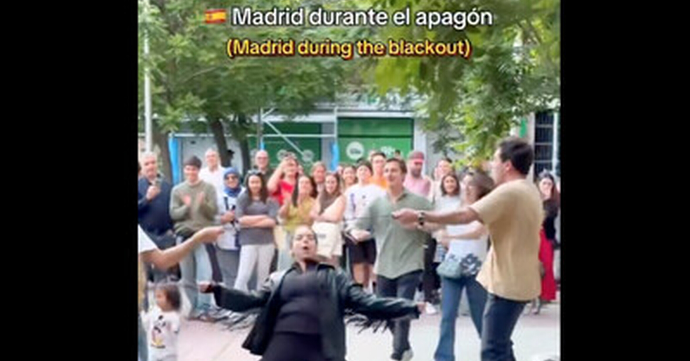 España se quedó sin luz eléctrica, pero sacó lo mejor de sí