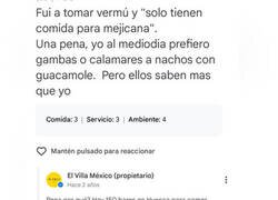Enlace a Hay gente estúpida haciendo reseñas y después está este personaje
