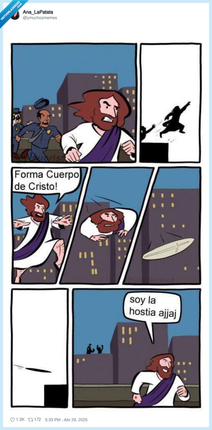 jesucristo,escapar,hostia