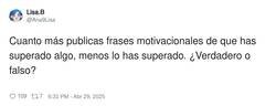 Enlace a Verdaderísimo, por @Ana9Lisa