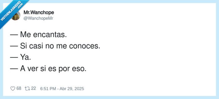 conocer,encantar,persona