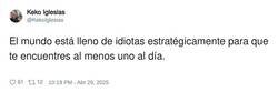 Enlace a Yo me encuentro mínimo dos al día, por @KekoIglesias