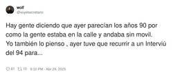 Enlace a Otro de la vieja escuela, por @soyelsecretario