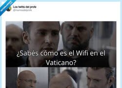 Enlace a El Wifi del Vaticano, por @memesdelprofe