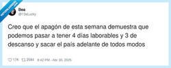 Enlace a En muchos sitios han sido 2 días laborables, por @13eLucky