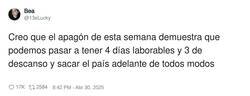 Enlace a En muchos sitios han sido 2 días laborables, por @13eLucky